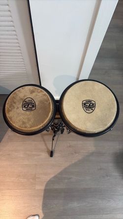Cosmic Percussion Bongos with Stand – Great Condition