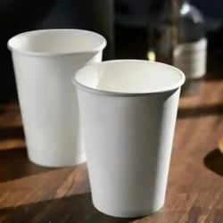 12 0unce White Paper Cups