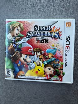 Super Smash Bros for 3DS Box (No Game)