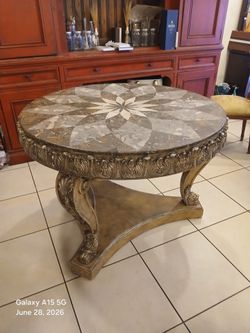 Marble table moving sale
