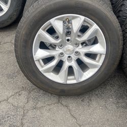 WHEELS OEM 20” CHEVY