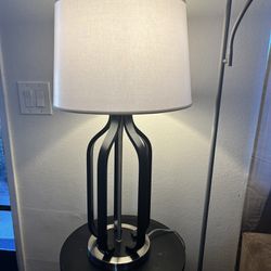 Industrial Side Table Lamps
