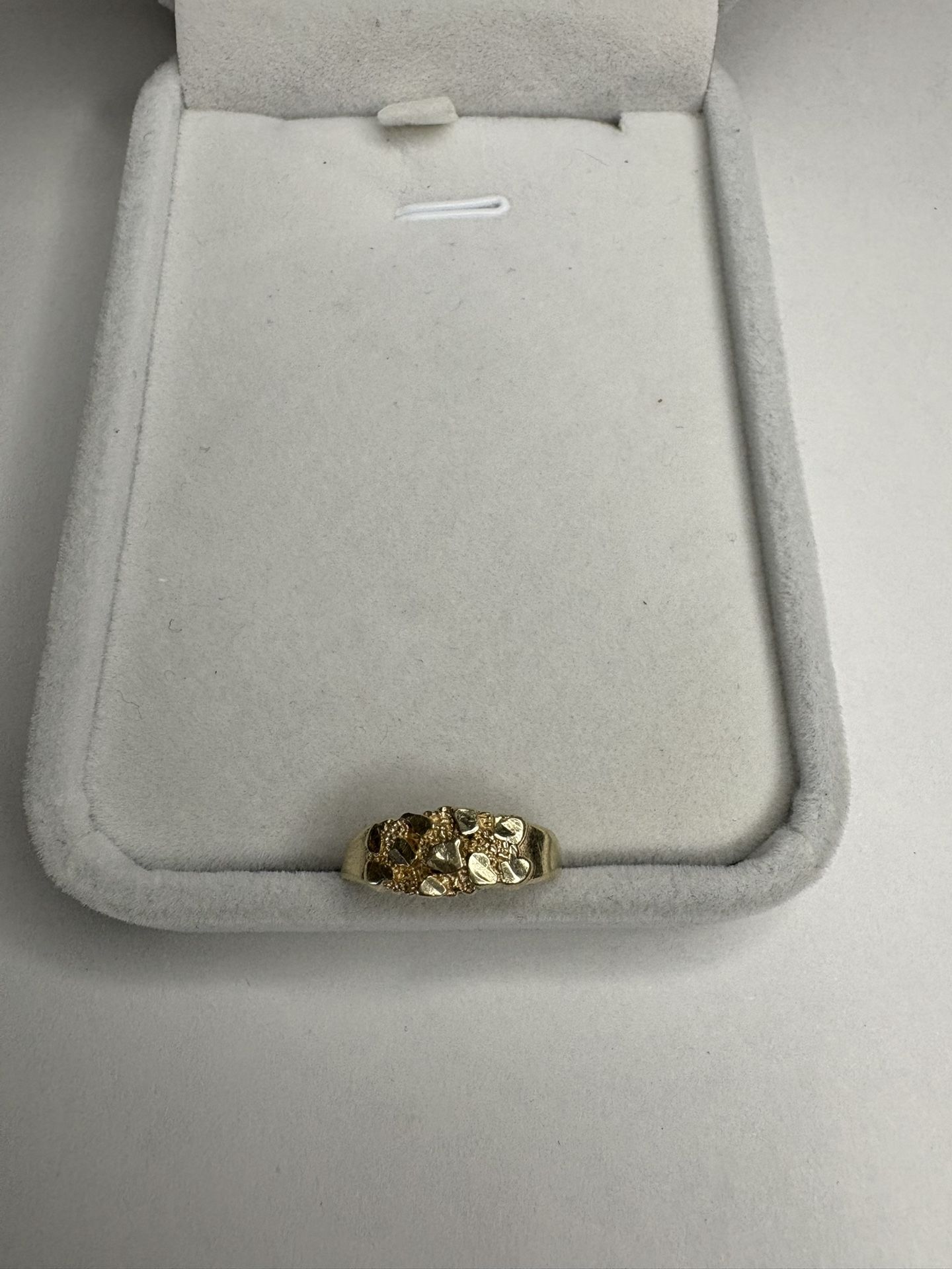 10k Nugget Ring