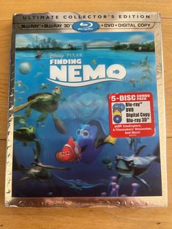 Finding Nemo 3D Set Ultimate Collector's Edition Blu-ray 5-Disc Set