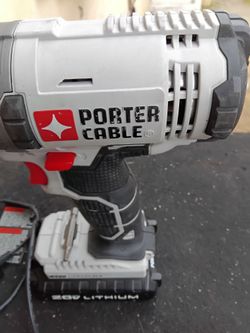 Porter Cable 20V Lithium Cordless Drill