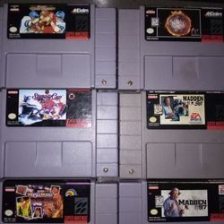 💥SUPER NINTENDO GAMES 