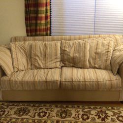 FREE Couch with 6 pillows