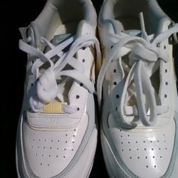 White/Cream Air Force 1s (Lows)