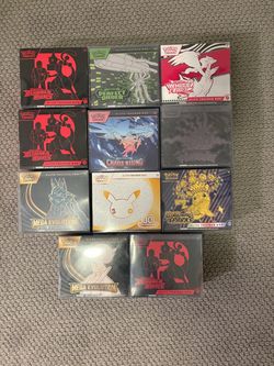Pokémon Elite Trainer Box Lot of 11 for sale or trade