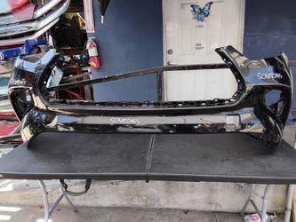 Toyota highlander 2020-2023 front bumper oem