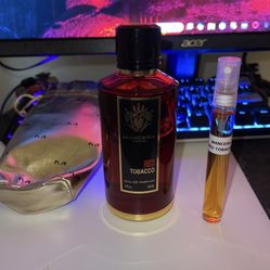 Mancera Red-Tobacco 120ml/4FLoz + Free 10ml Sample