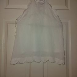 White flow blouse