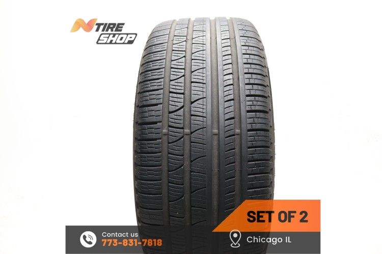 Set of 2 Used 8/32 275/40R21 107V Pirelli Scorpion Verde VOL