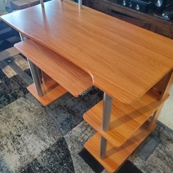 Computer Table Or Desk And Organizer