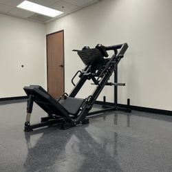 Hack Squat/Leg Press Combo Machine (New In Box) Lynx Fitness Home Commercial Gym Equipment