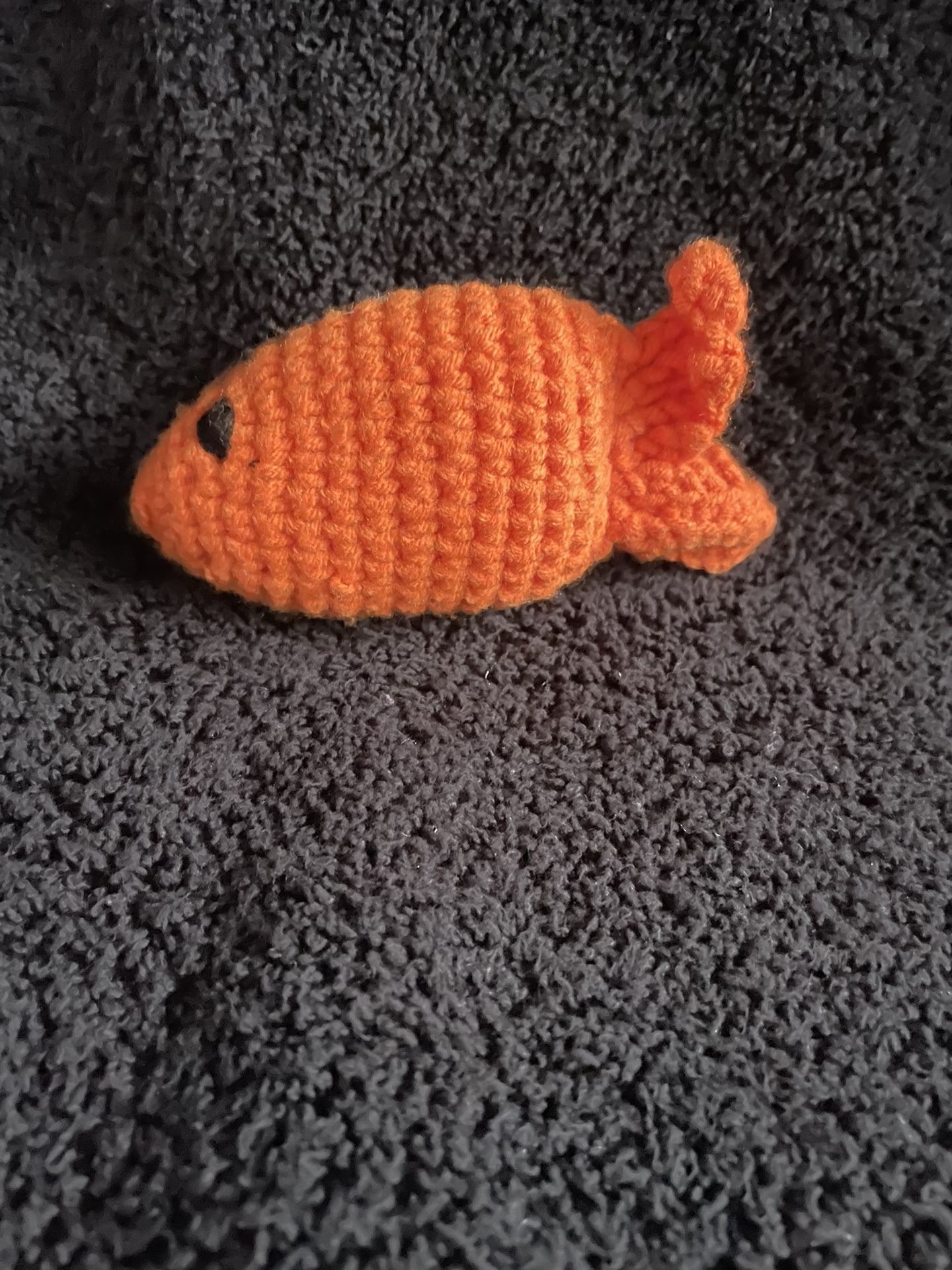 Crochet Fish Cat Toy