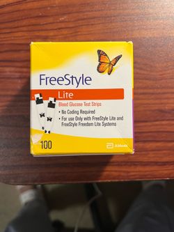 Freestyle Lite Glucose Test Strips