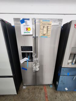 KITCHENAID REFRIGERATOR SIDE-BY-SIDE🥶