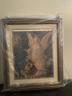 Cuadro Angel De La Guardia HOME INTERIOR