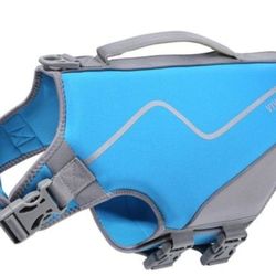 Size Small Dog Life Vest, Reflective & Adjustable Life Jacket for Dogs with Rescue Handle for Swimming & Boating