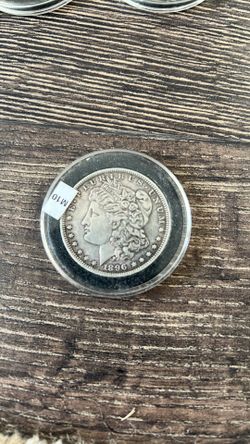 Circulated 1896 Morgan Silver Dollar 