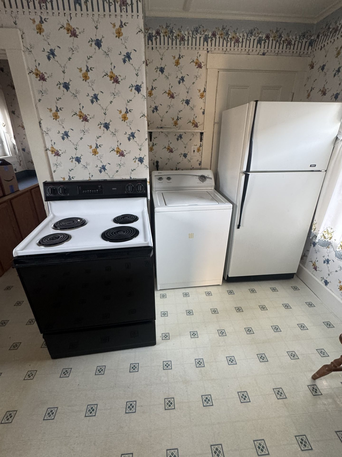 Electric Stove Fridge Washer