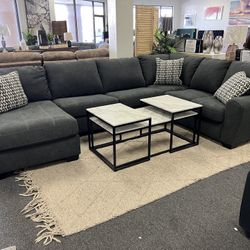 Large Grey Sectional