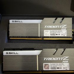 G.SKILL Trident Z RGB DDR4 3000mhz 16gb (8GB x 2)