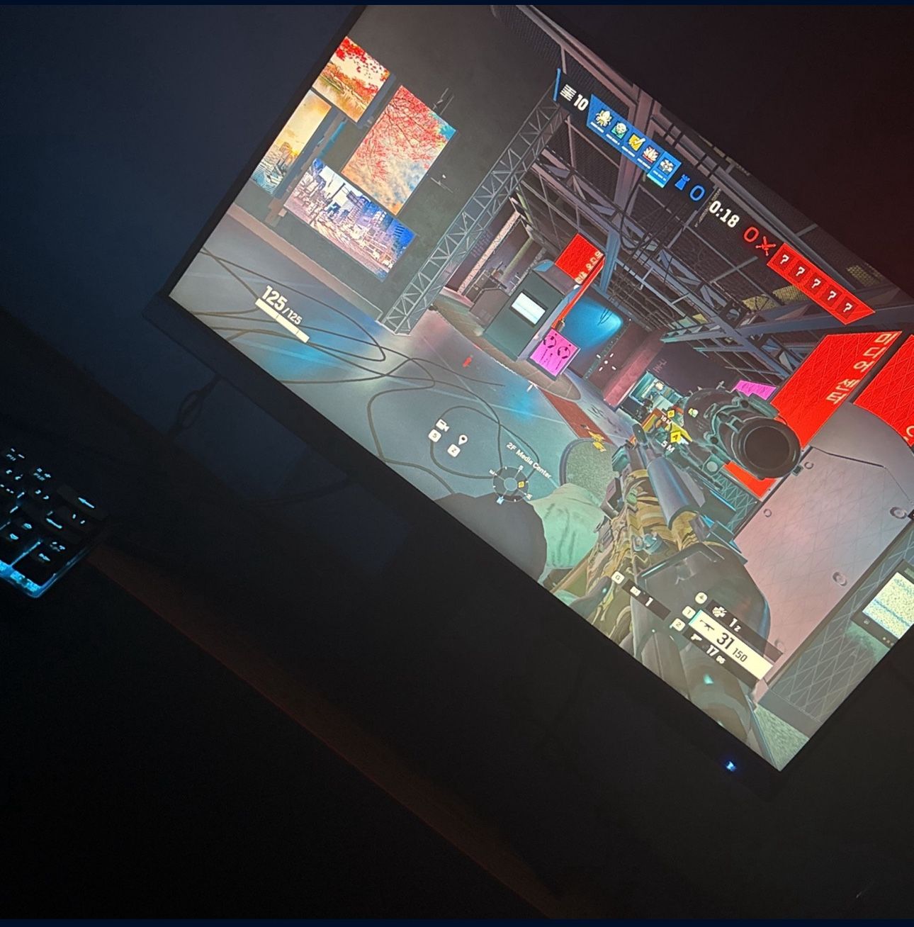 Gaming Monitor & Mouse&keyboard 