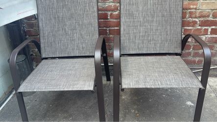 Patio chairs