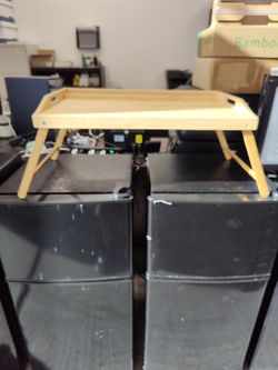 Bamboo Bed Tray with Folding Legs