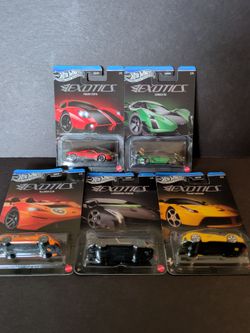 Hot Wheels Silver Series 2026 Exotics Complete Set -$30 For The Set