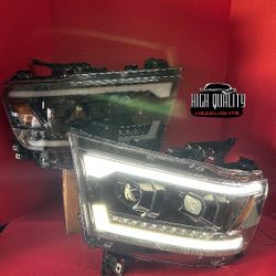 Dodge Ram 2019  2024 Headlights