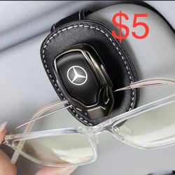 achard for Visor Sunglasses Holder Clip, Car Sunglass Holder for, Eyeglass Clip Hanger Mount for Car Sun Visor, Black