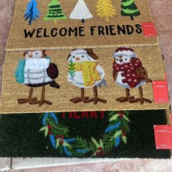 Holiday Door Mat