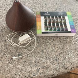 Essential Oil Diffuser With Box Of Oils
