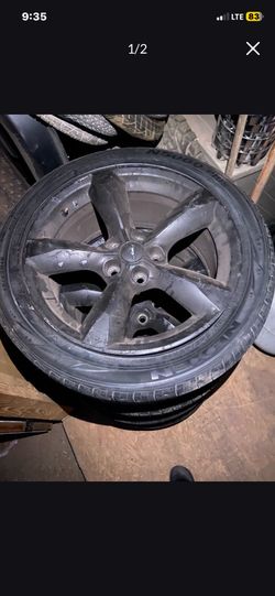 18” Mustang stock wheels