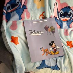 New Disney Stitch Fleece Blanket