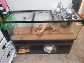 Reptile Enclosure With Stand