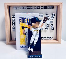 Milwaukee Brewers Sal Frelick Wall Catch Bobblehead: From The 6/14/2024 Game