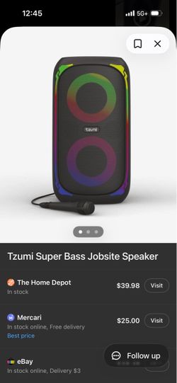 Tzumi jobsite speaker