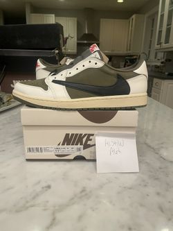 Air Jordan 1 Travis Scott Medium Olive Sz 11.5 DS