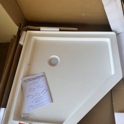 Angle Shower Pan Base 36x36