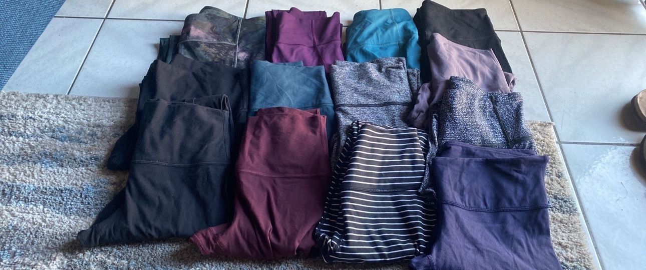 Lululemon/ OQQ /Crzy Yoga