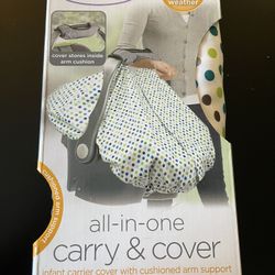 Infant Carrier With Cushioned Arm Support 