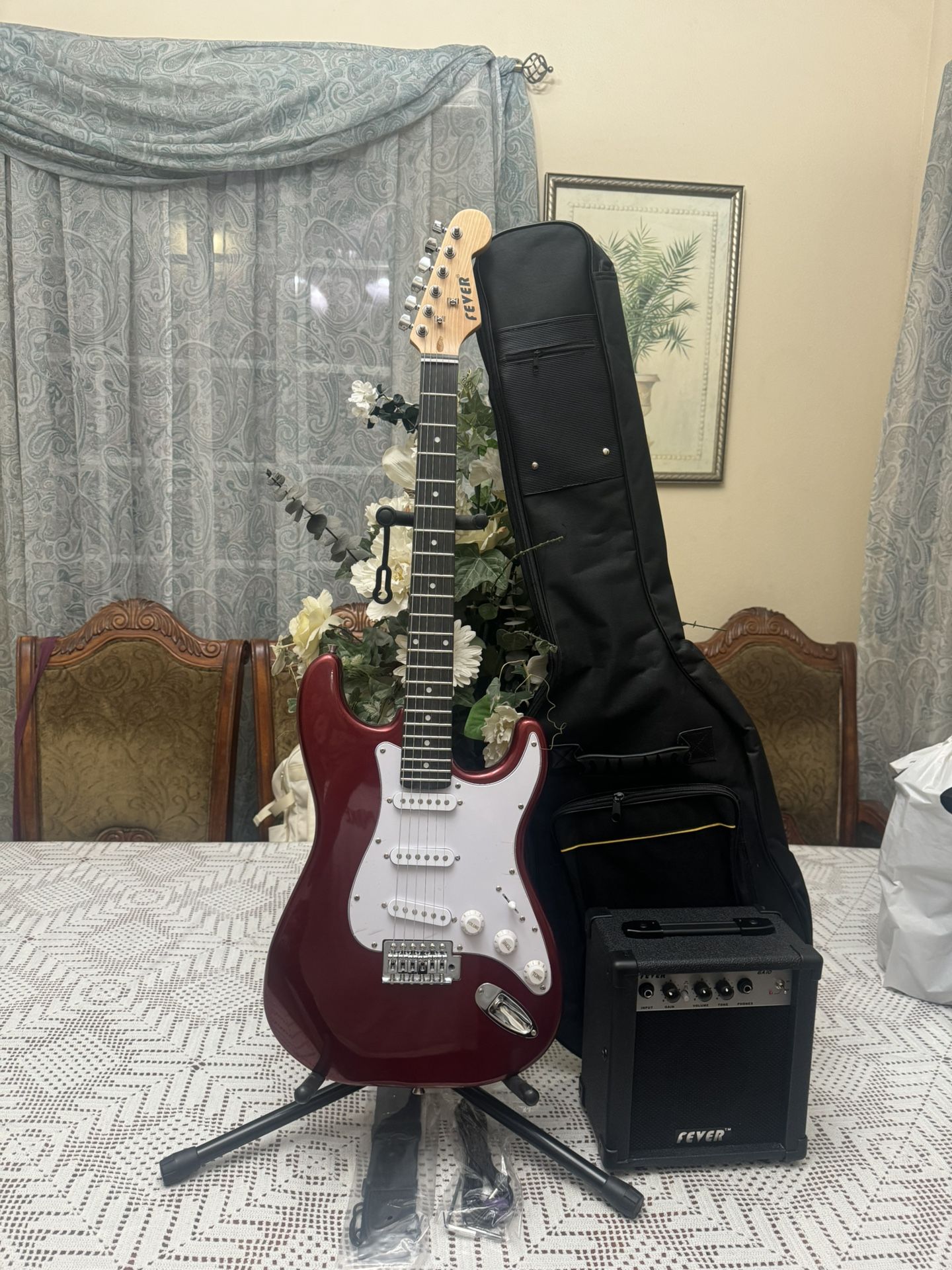 Fever Electric Guitar Package