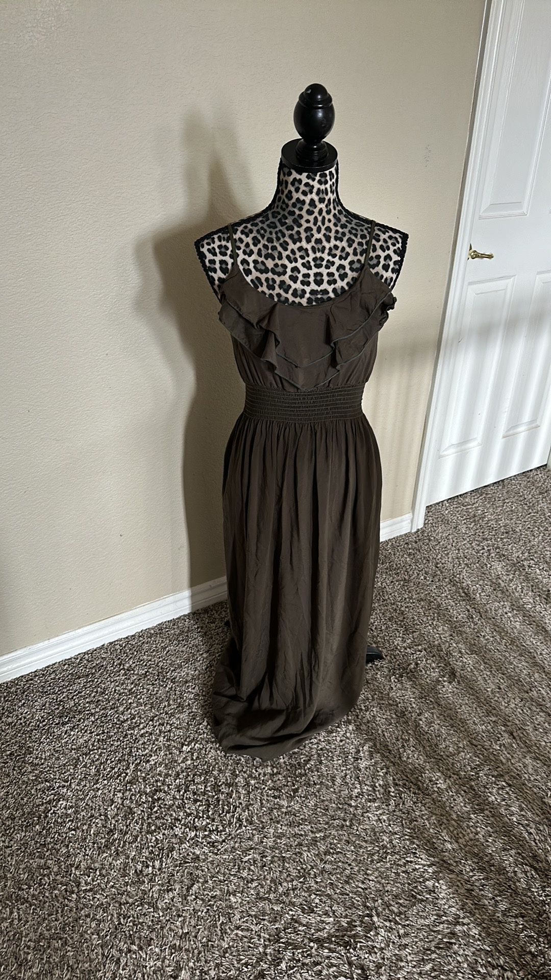 Women’s Olive Green Dress, Size L, Brand New, $20