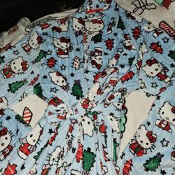 Hello Kitty Christmas Robe 