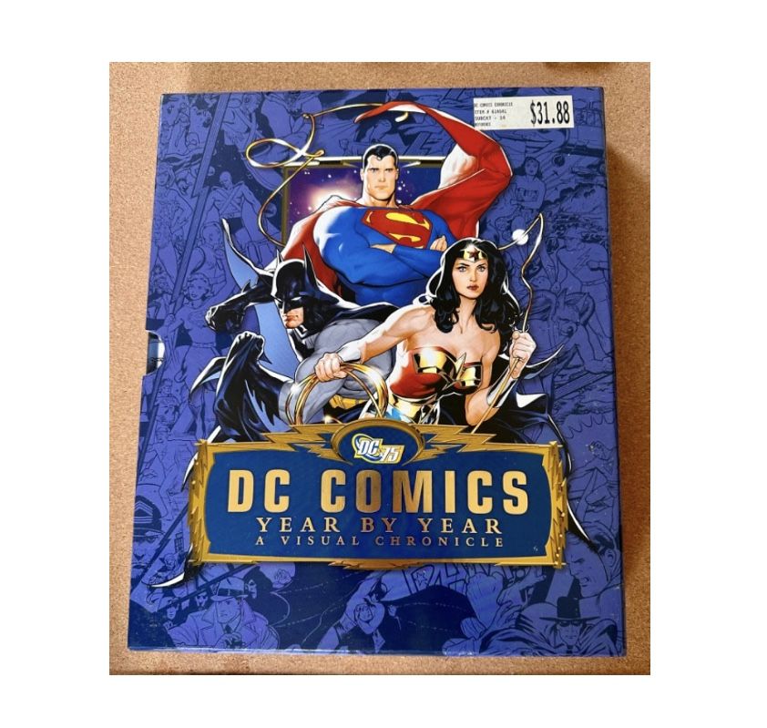 DC Comics Year By Year A Visual Chronicle Hard Cover Book With Sleeve Super Hero