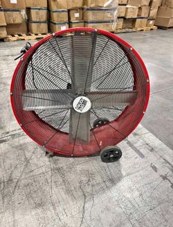 Warehouse industrial fans